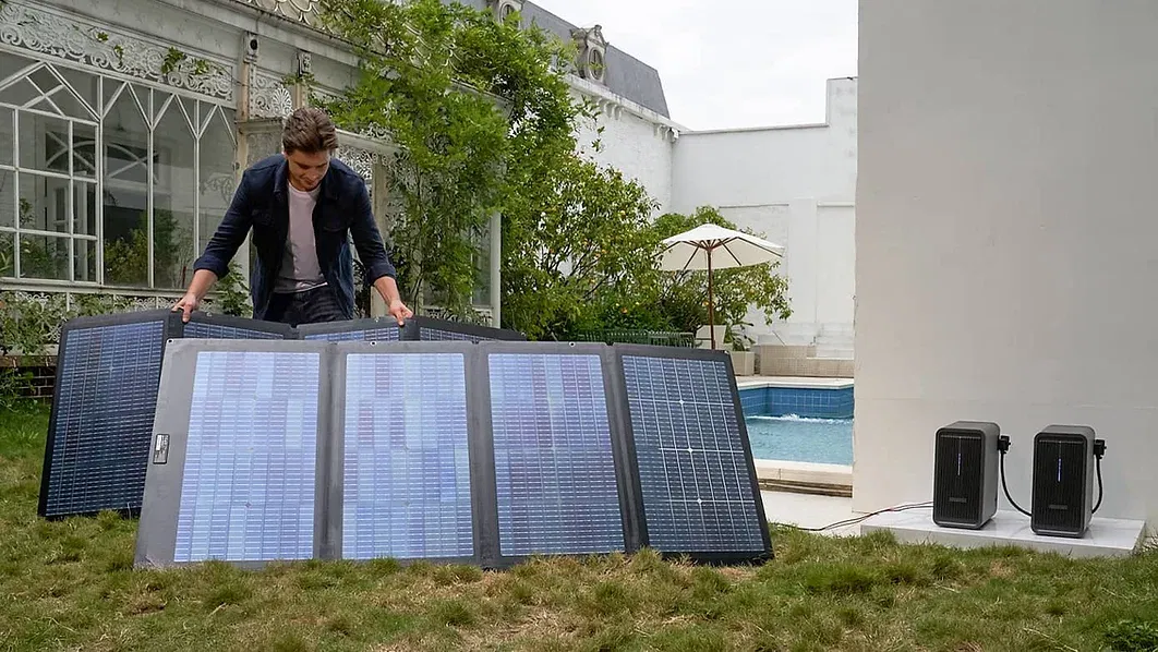 380 Watt Balkonkraftwerk Photovoltaik Solaranlage Steckerfertig WIFI Smart