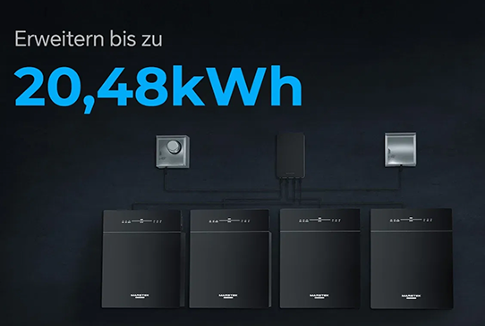 380 Watt Balkonkraftwerk Photovoltaik Solaranlage Steckerfertig WIFI Smart