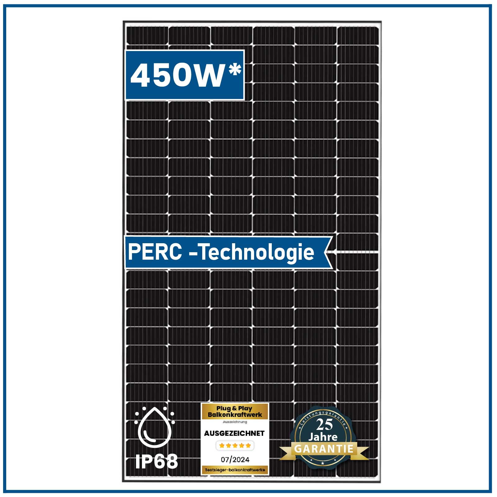 380 Watt Balkonkraftwerk Photovoltaik Solaranlage Steckerfertig WIFI Smart